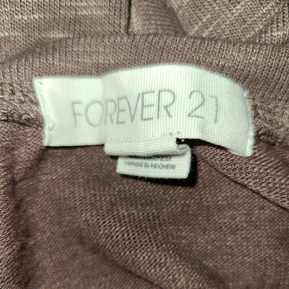 Forever 21 Pullover Sweater Brown Shirt Women's Size Large - Picture 2 of 6